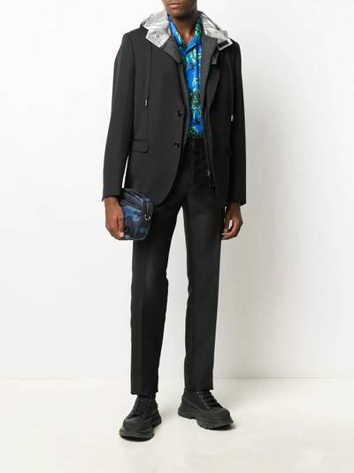 Dolce & Gabbana detachable hood blazer outlook