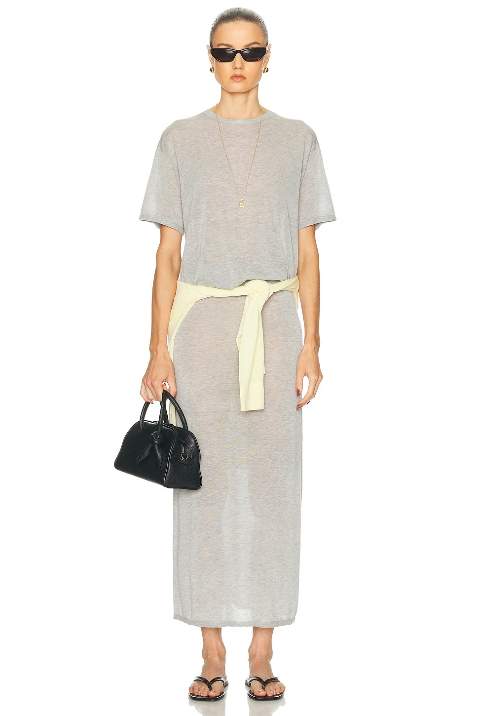 Long Knit Skirt - 5