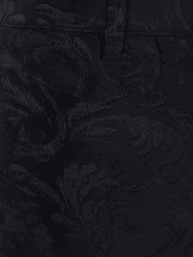 damask-pattern trousers 3