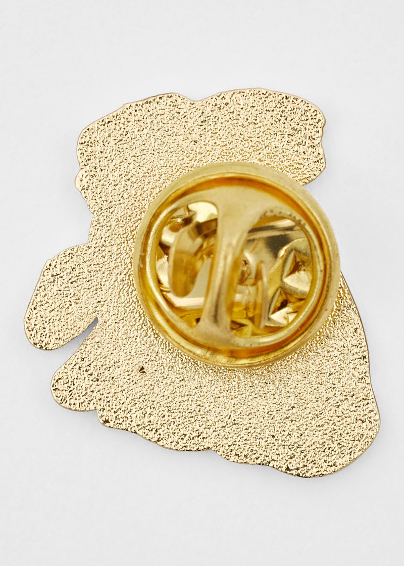 Paul Smith Paul Smith loves Barbour - Rabbit Pin Badge outlook