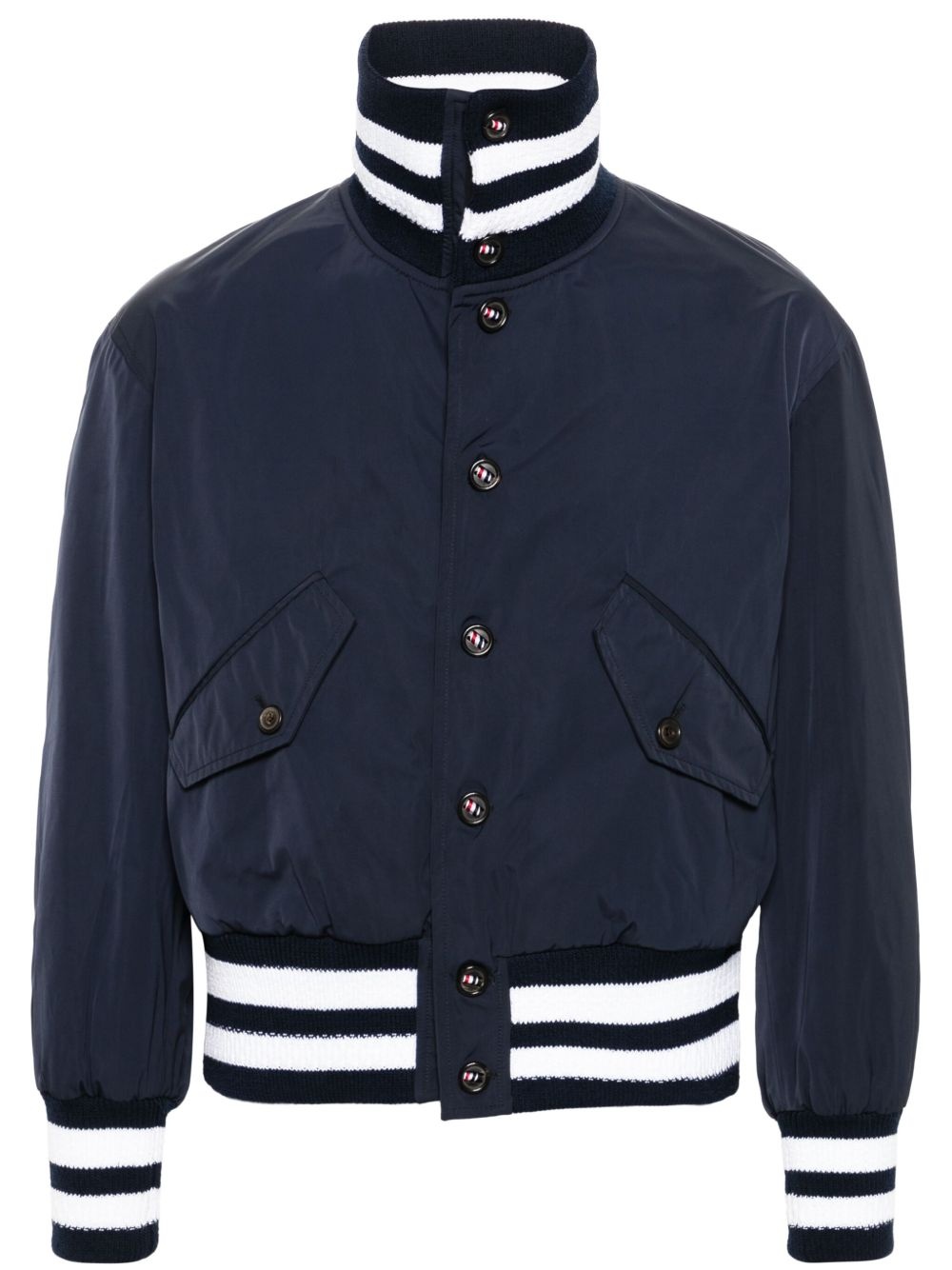 4-Bar stripe flight jacket - 1