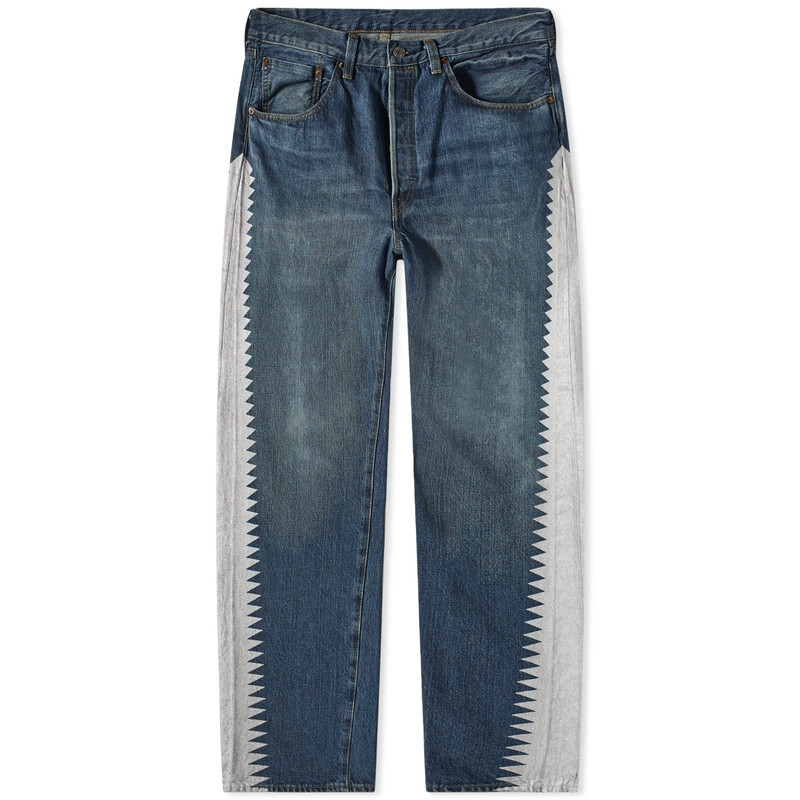 Levi's x Slam Jam - 1955 501 청바지 침묵하는 봄 푸른 - 1