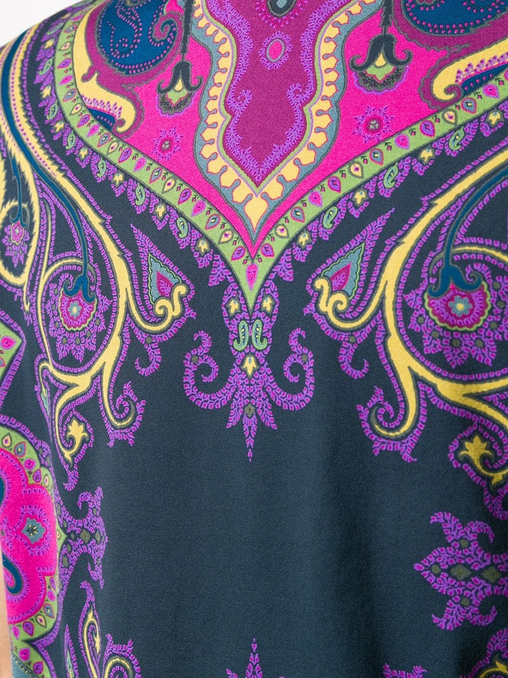 paisley print T-shirt - 5