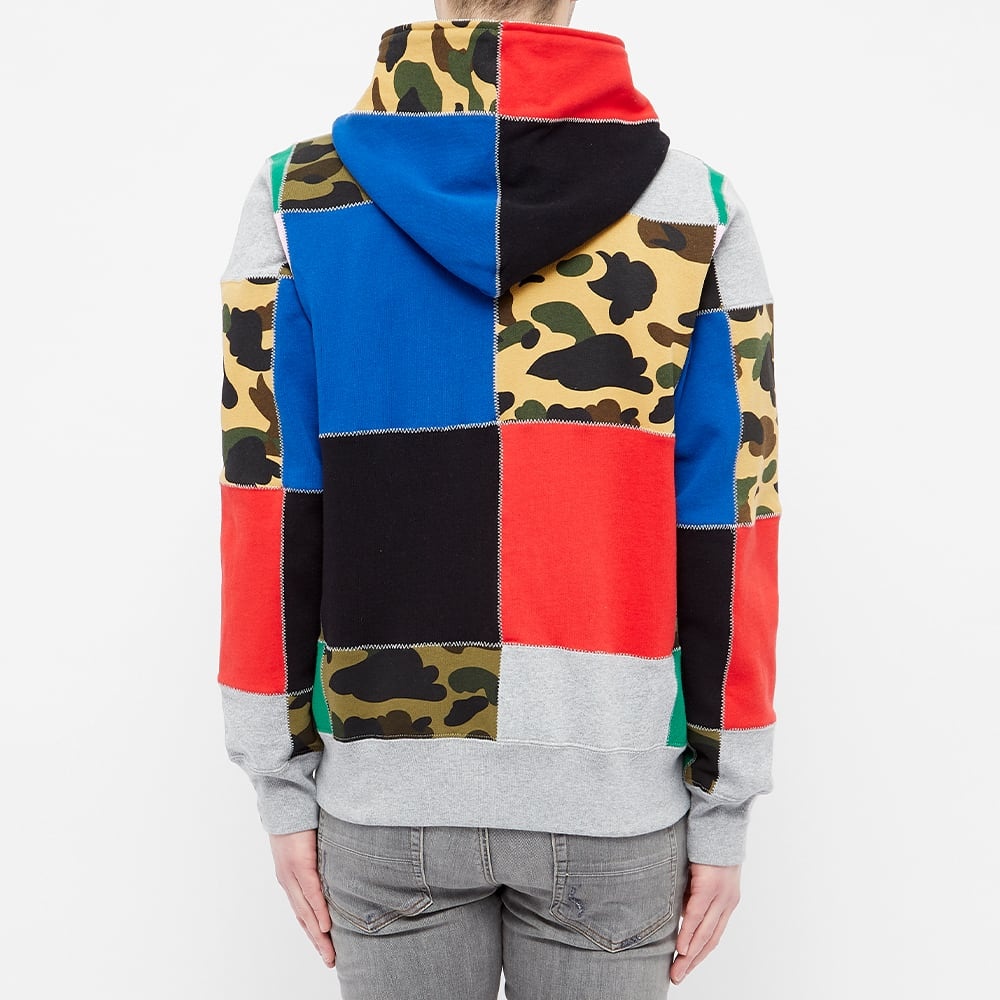 A Bathing Ape Patchwork Zip Hoody - 5