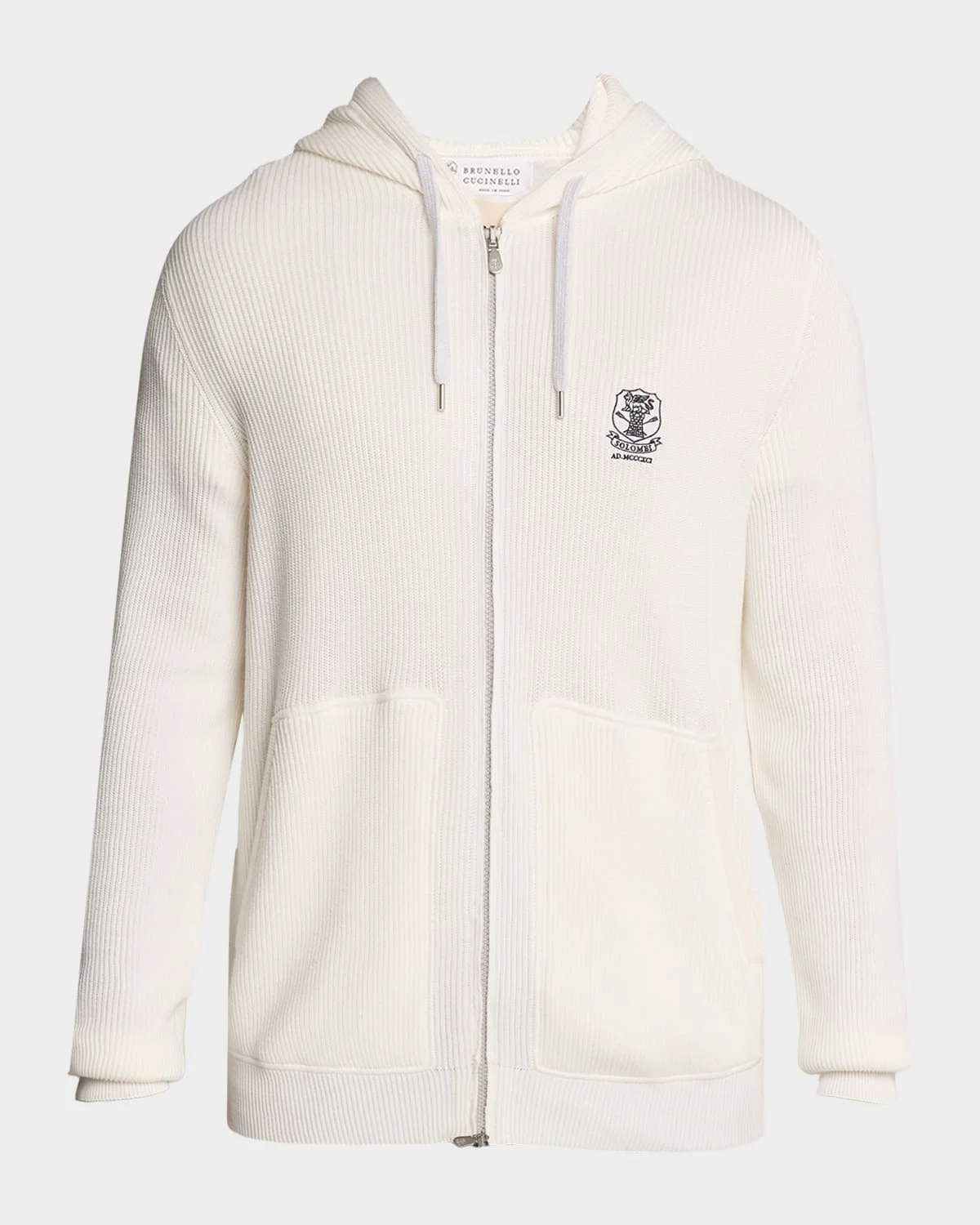 Men's Logo Cotton Hoodie - 1