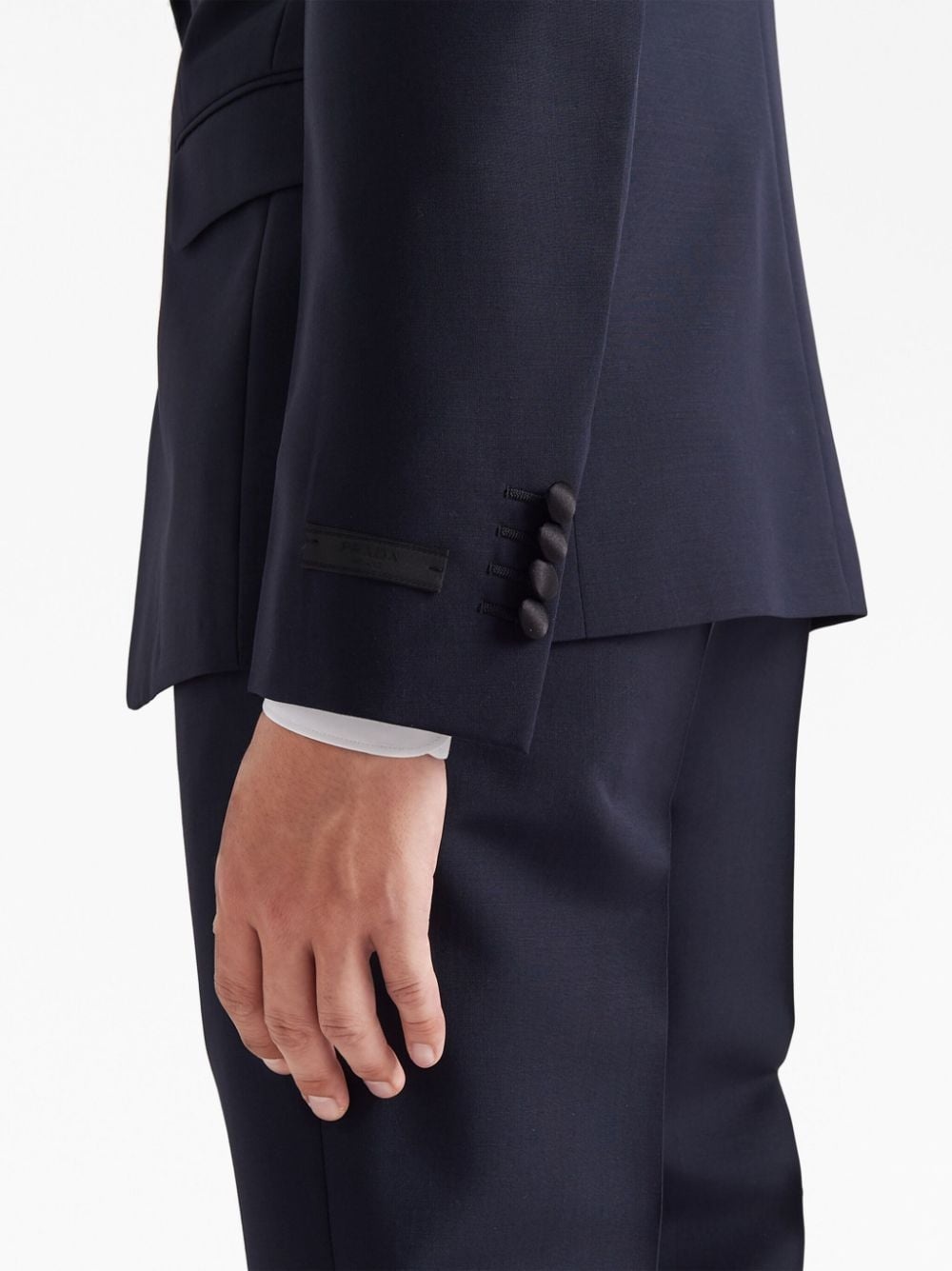 single-breasted wool-mohair tuxedo - 5