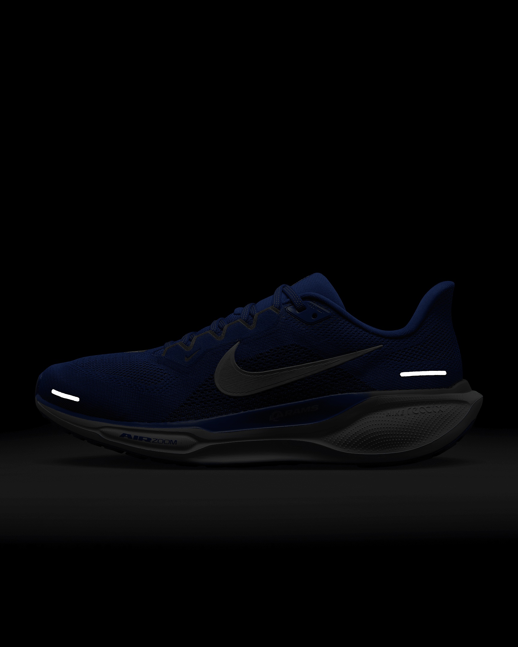 Nike Nike Pegasus 41 NFL Los Angeles Rams Men display picture 1