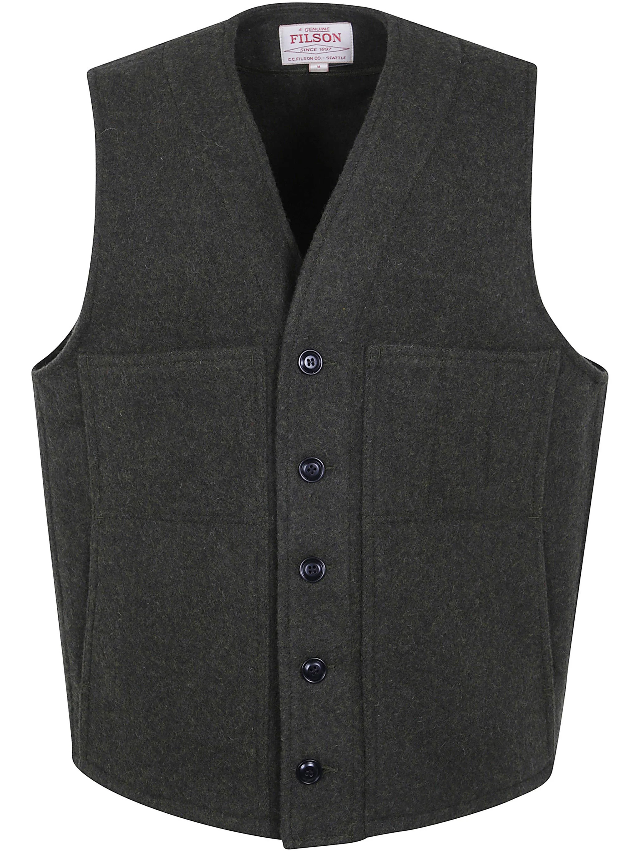 Wool Vest "Mackinaw" - 1