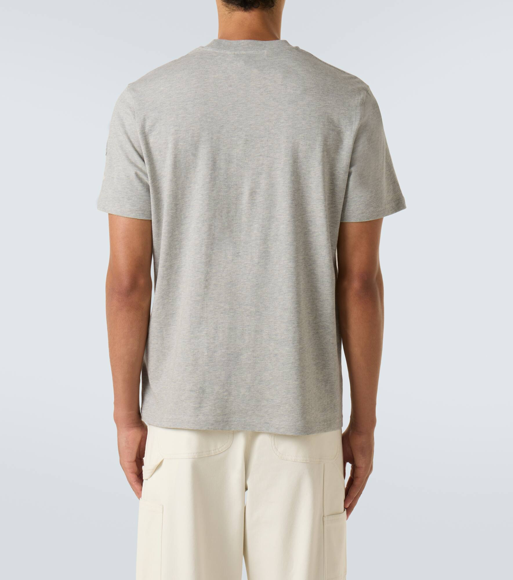 Logo cotton jersey T-shirt - 4