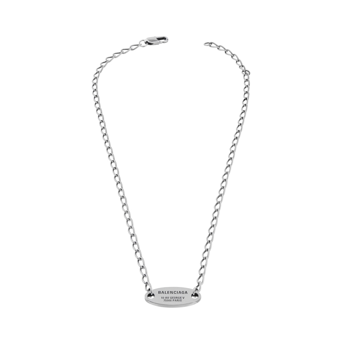 Everyday Necklace  in Antique Silver - 2