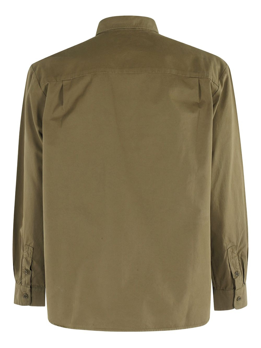 embroidered-logo button-down shirt - 2