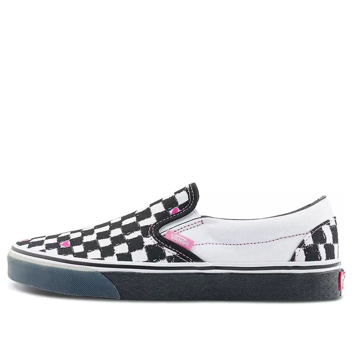 Vans x THE MUSEUM VISITOR Slip-on 'Black Whtie' VN000CT5BPA - 1