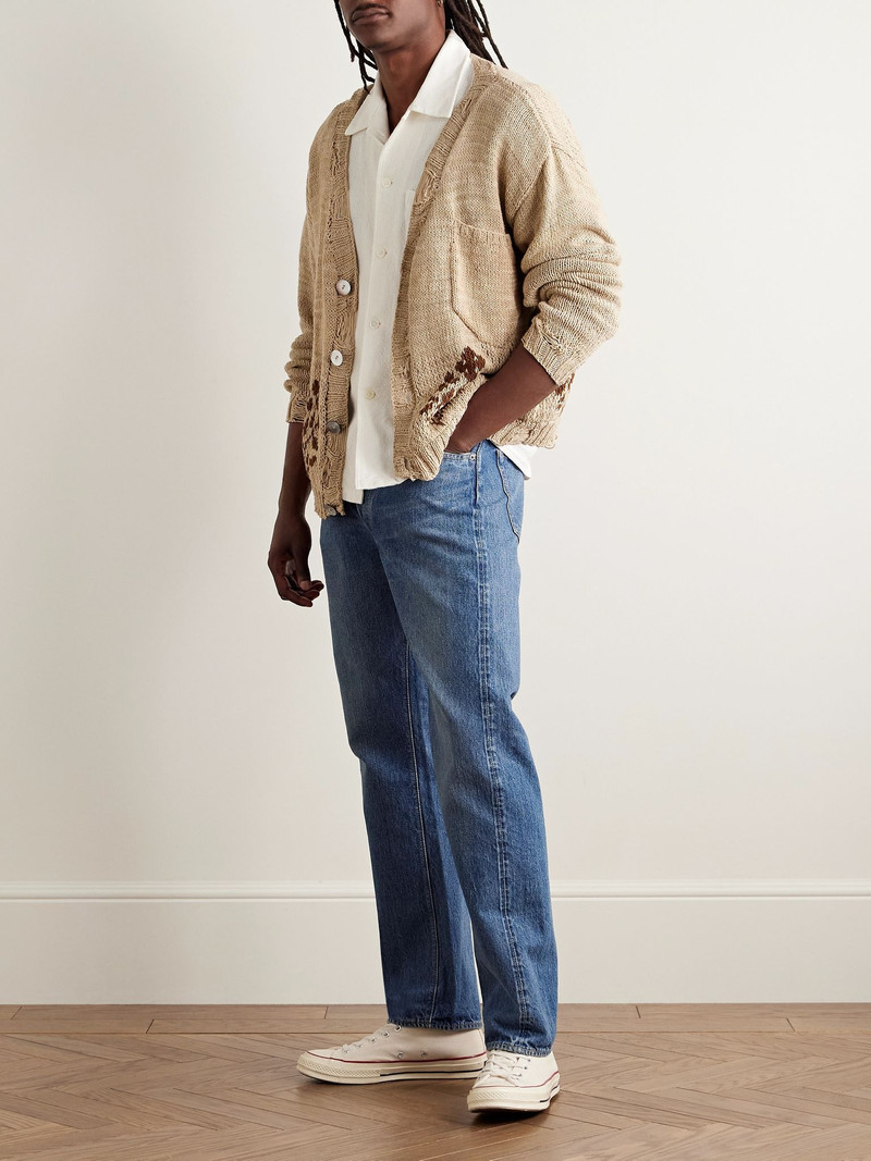 orSlow 105 Straight-Leg Selvedge Jeans Blue outlook