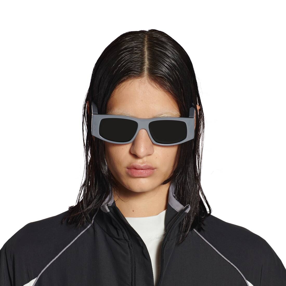Led Frame Sunglasses in Grey - 5