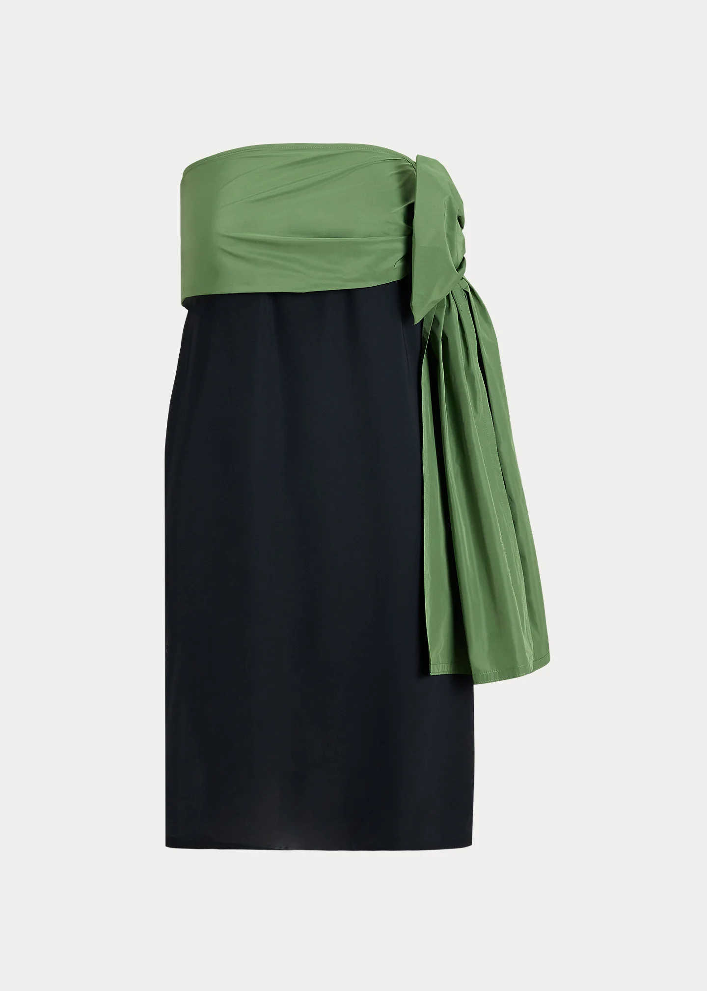 Taffeta-Sash Maxiskirt - 1