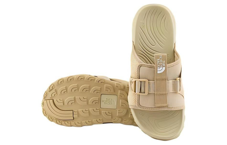 THE NORTH FACE Explore Camp Slides 'Gravel Khaki Stone' NF0A8A8Y-PV6 - 5