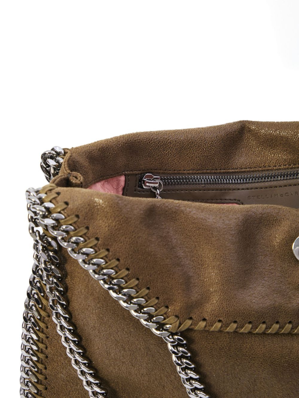 Falabella chain-trimmed foldable tote bag - 4