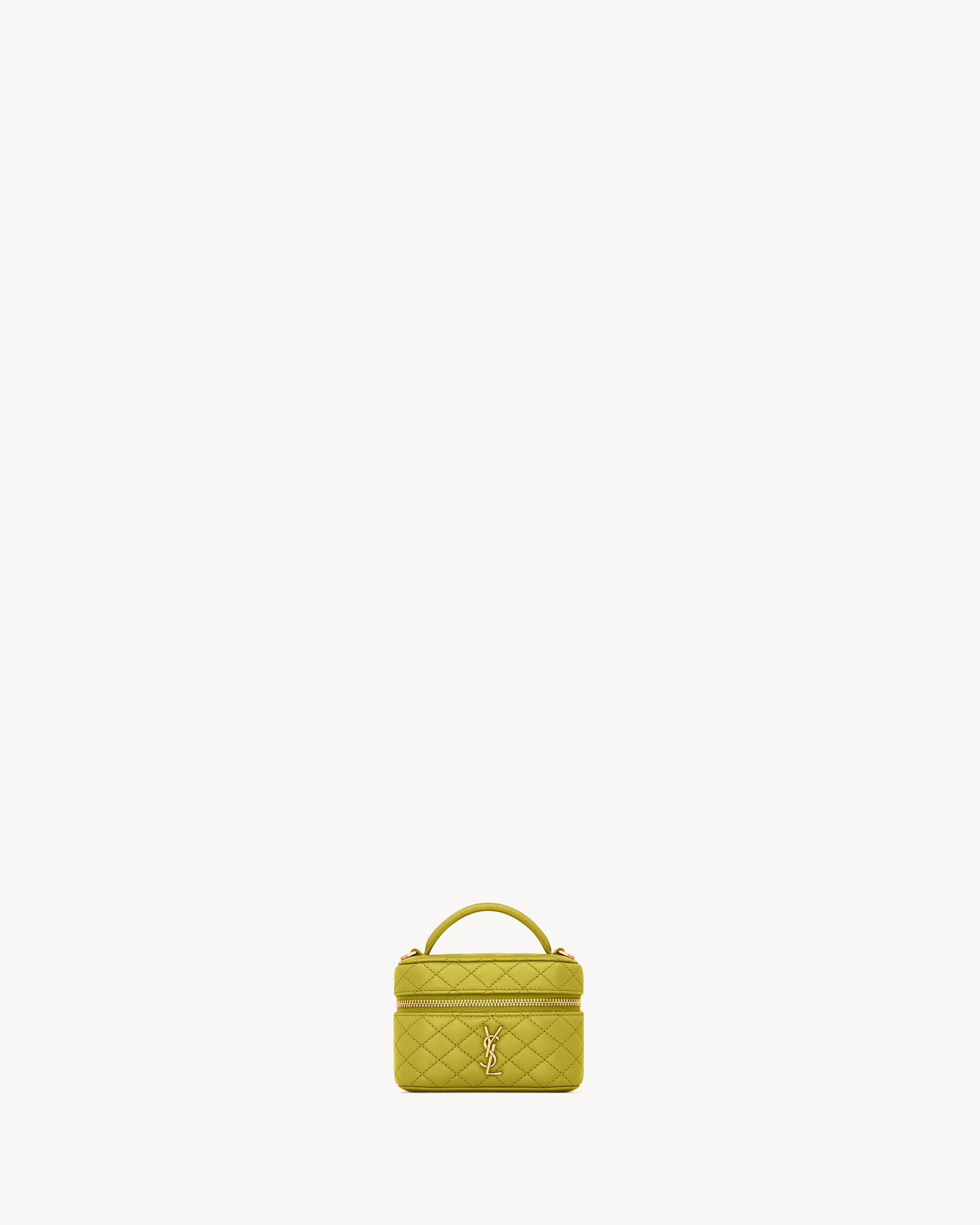 GABY MICRO VANITY BAG IN LAMBSKIN - 2