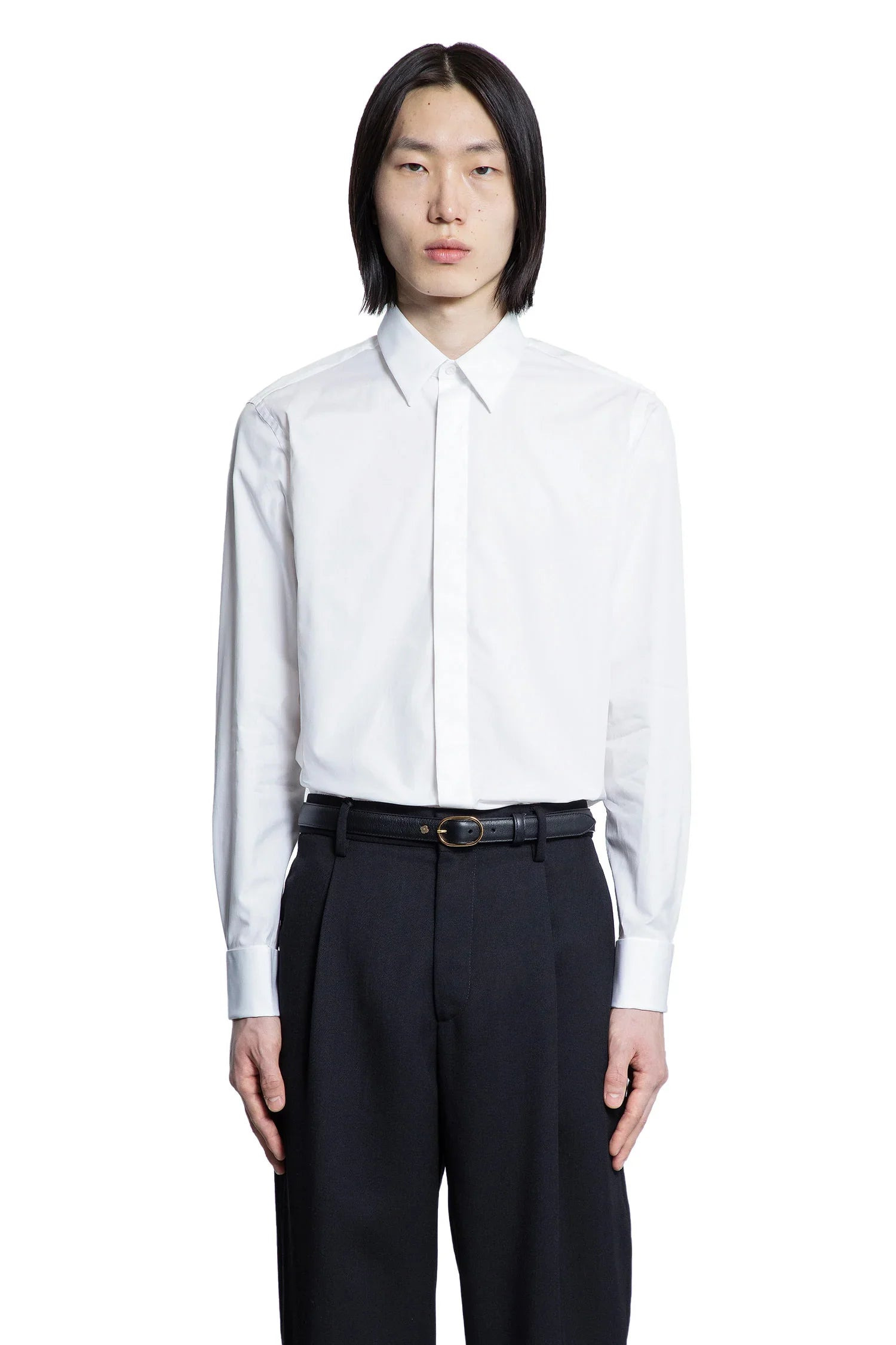 Evening-Shirt-In-Cotton-Poplin - 5