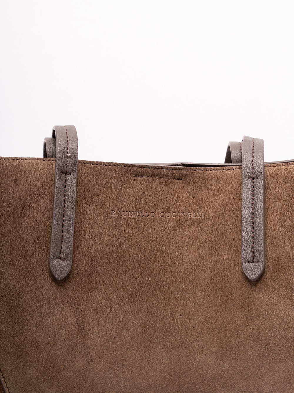 `Bc Duo` Bag In Suede With Monili - 4