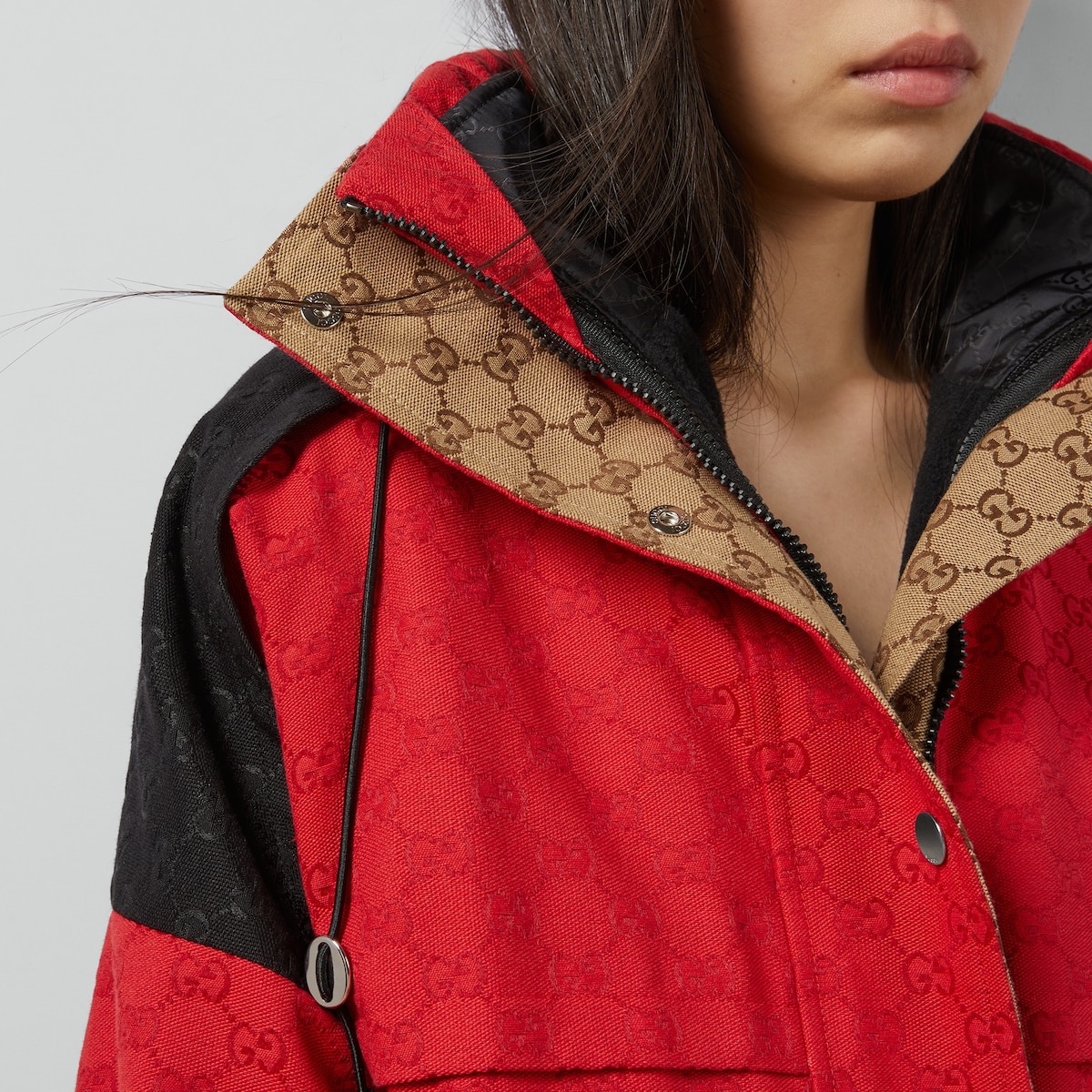 GG canvas bomber jacket - 5