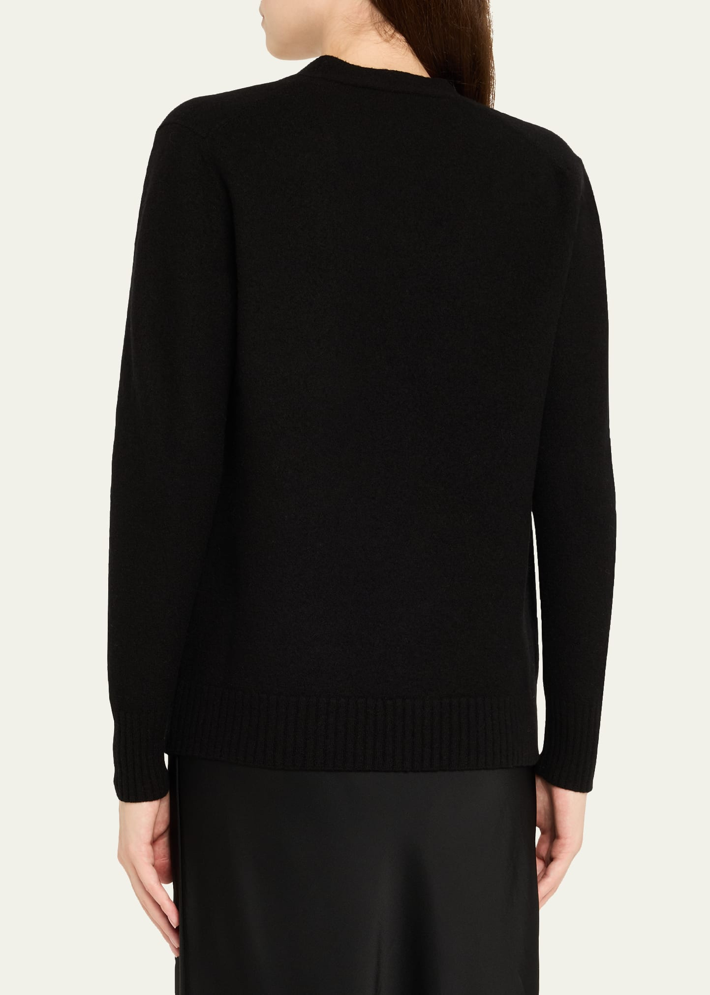 Button-Front Wool Cardigan - 3
