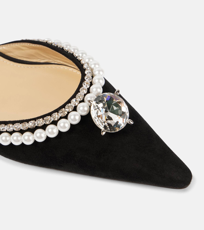 Diamond of Elizabeth suede flats 6