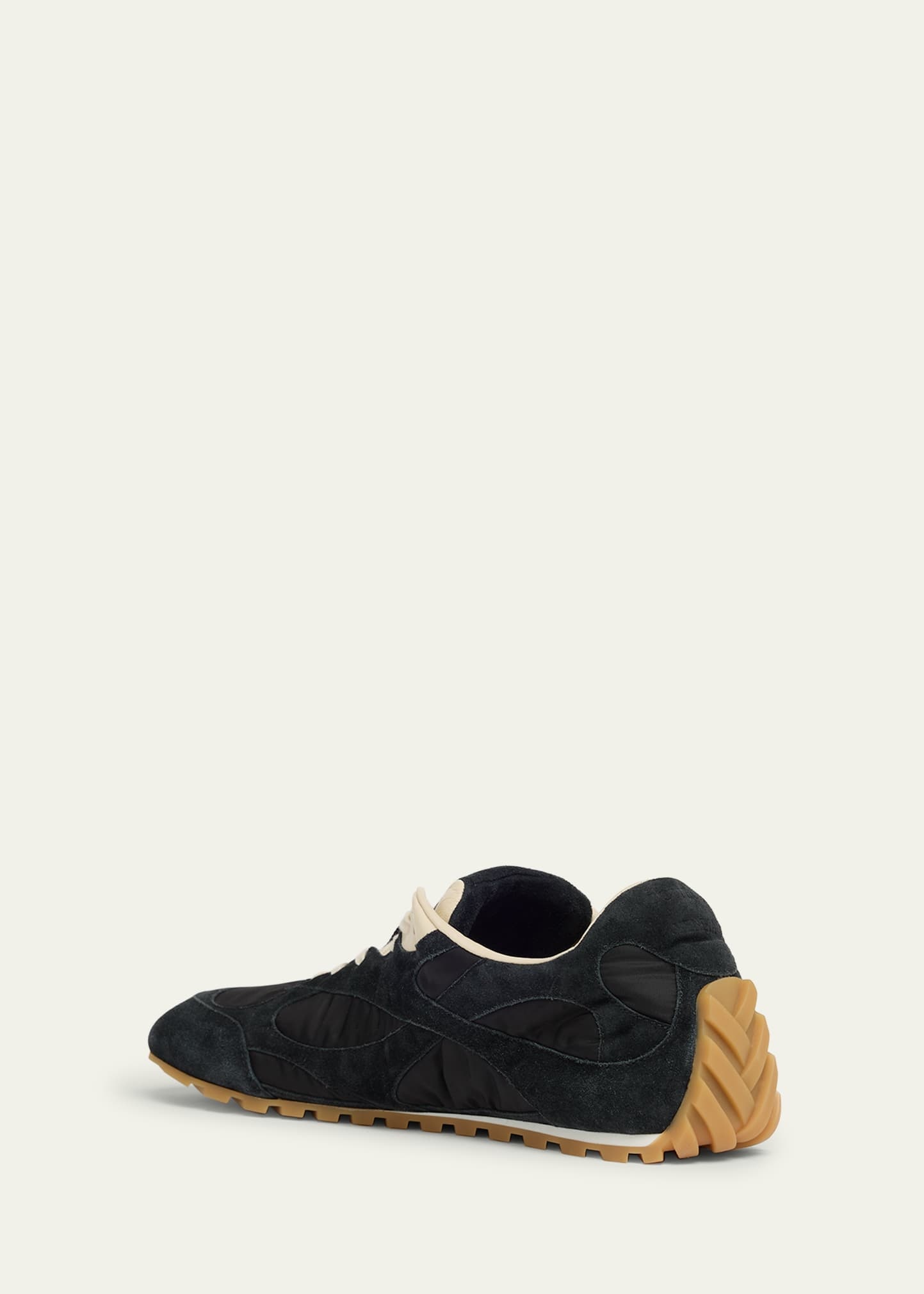 Men's Orbit Ballet Nylon and Suede Low-Top Sneakers - 4