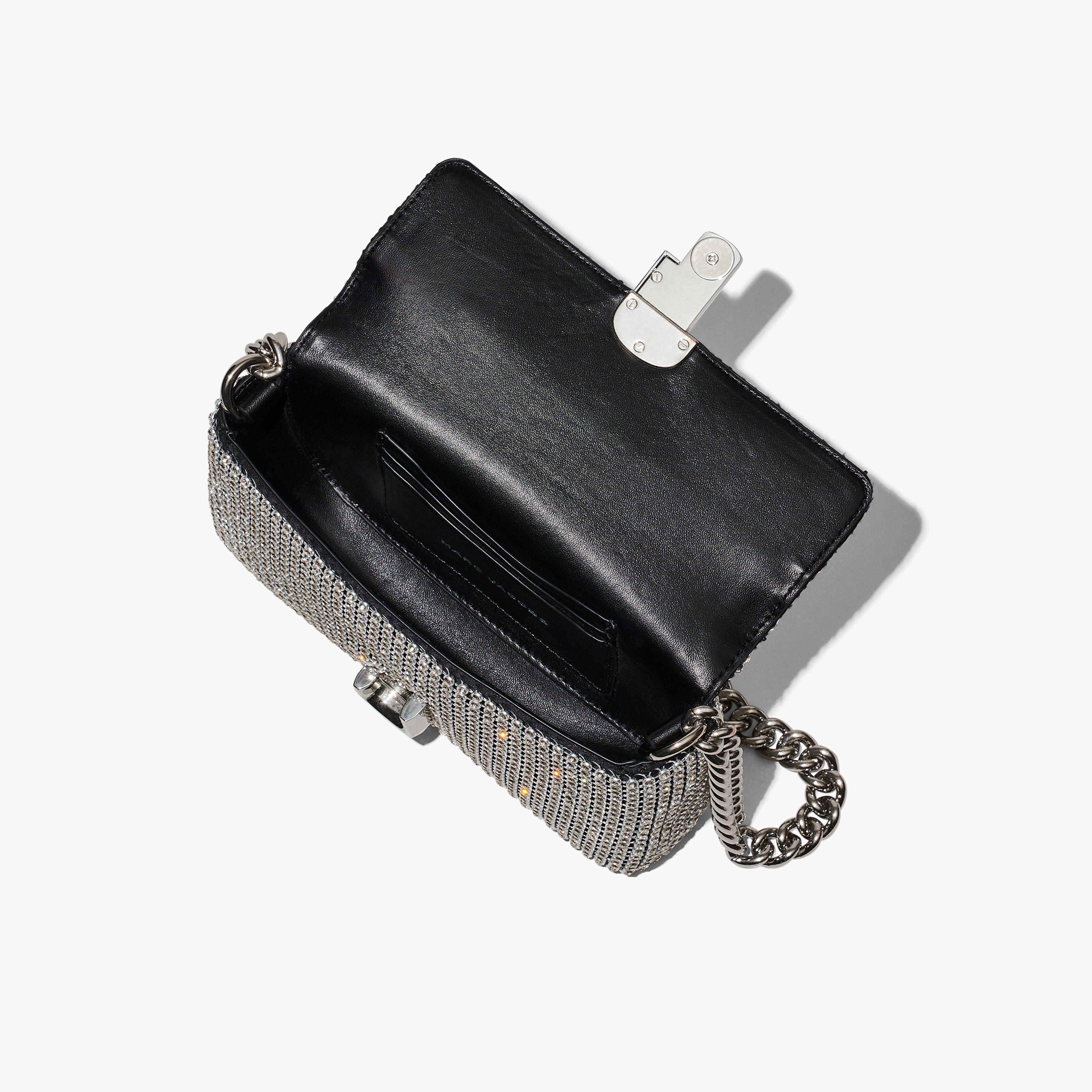 Marc Jacobs The Rhinestone J Marc Mini Shoulder Bag