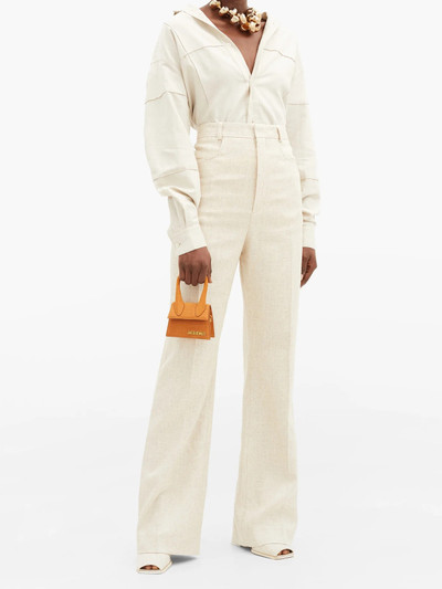 JACQUEMUS Chiquito crocodile-effect leather bag outlook