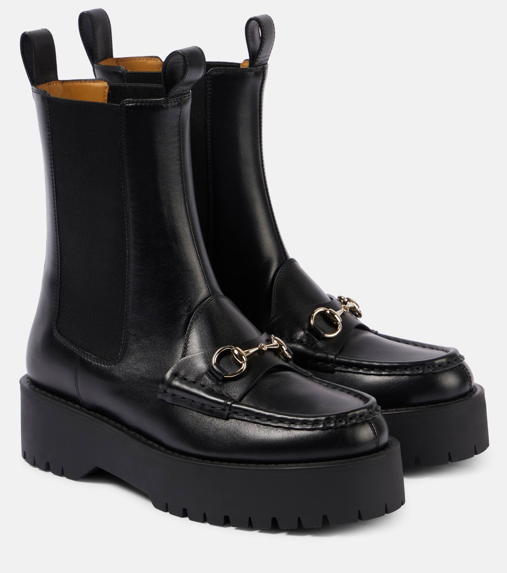 Horsebit leather Chelsea boots - 1