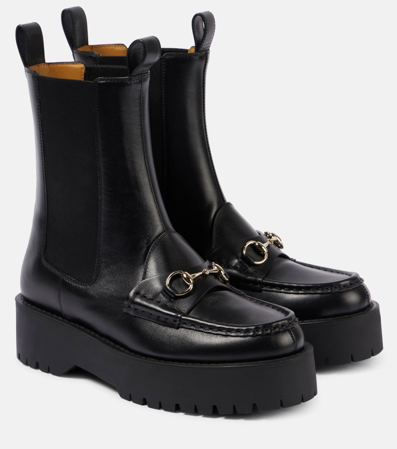 Horsebit leather Chelsea boots - 1
