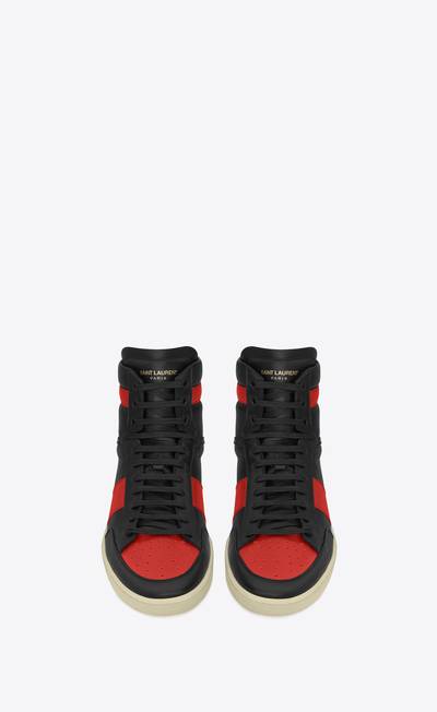 SAINT LAURENT court classic sl/10h sneakers in leather outlook