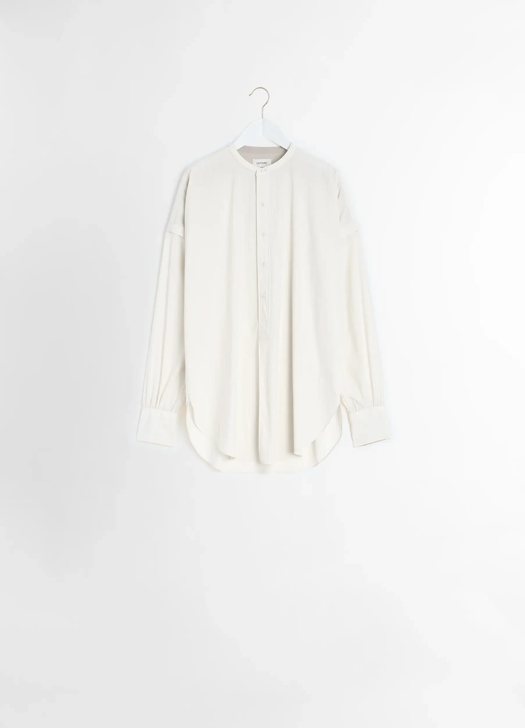 LONG SHIRT WITH HALF PLACKET - 1