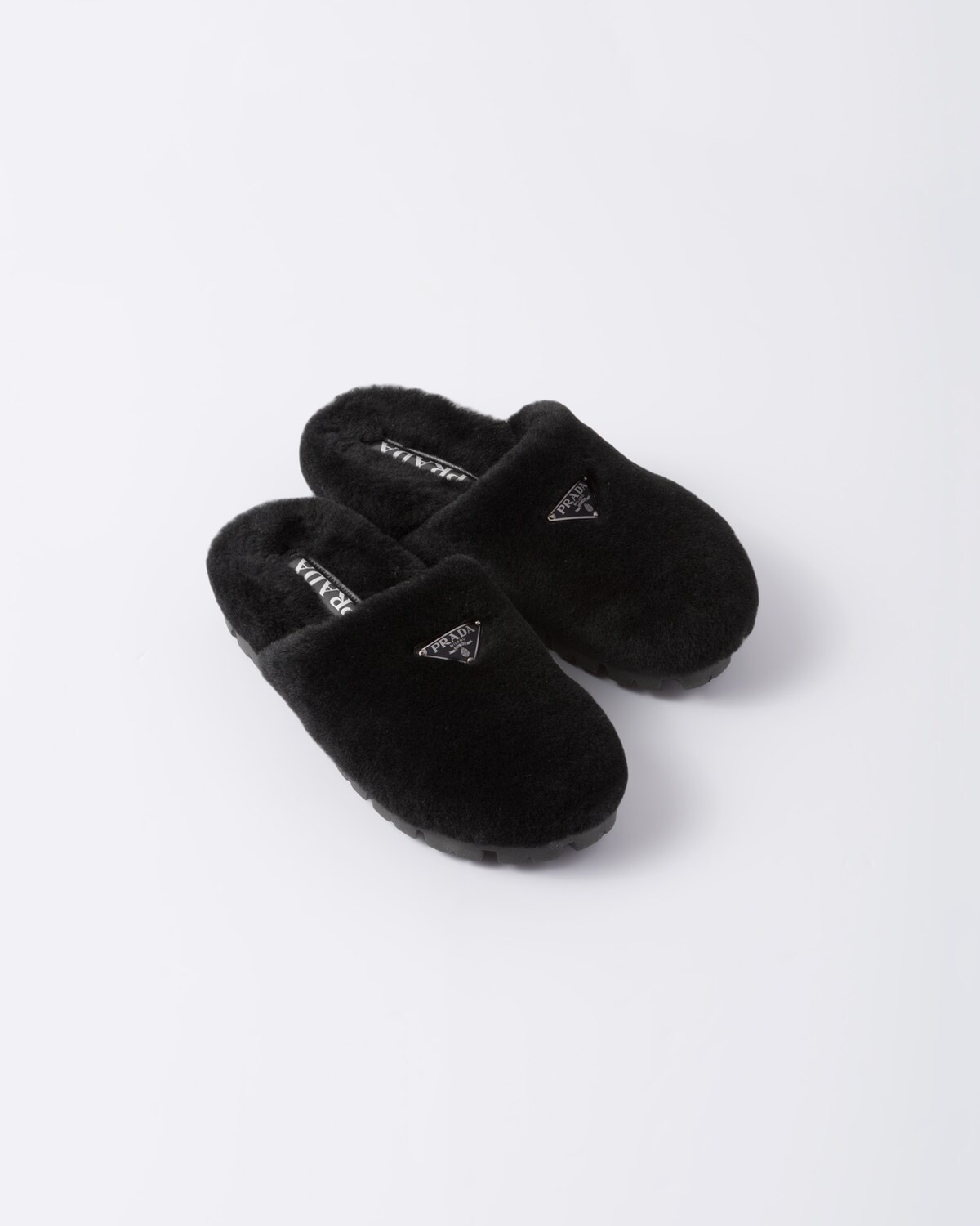 Shearling sabots - 3