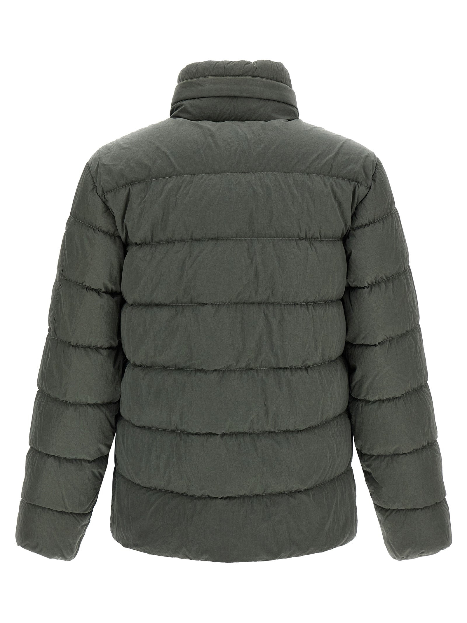 Removable Hood Down Jacket Puffer Jackets Gray - 2