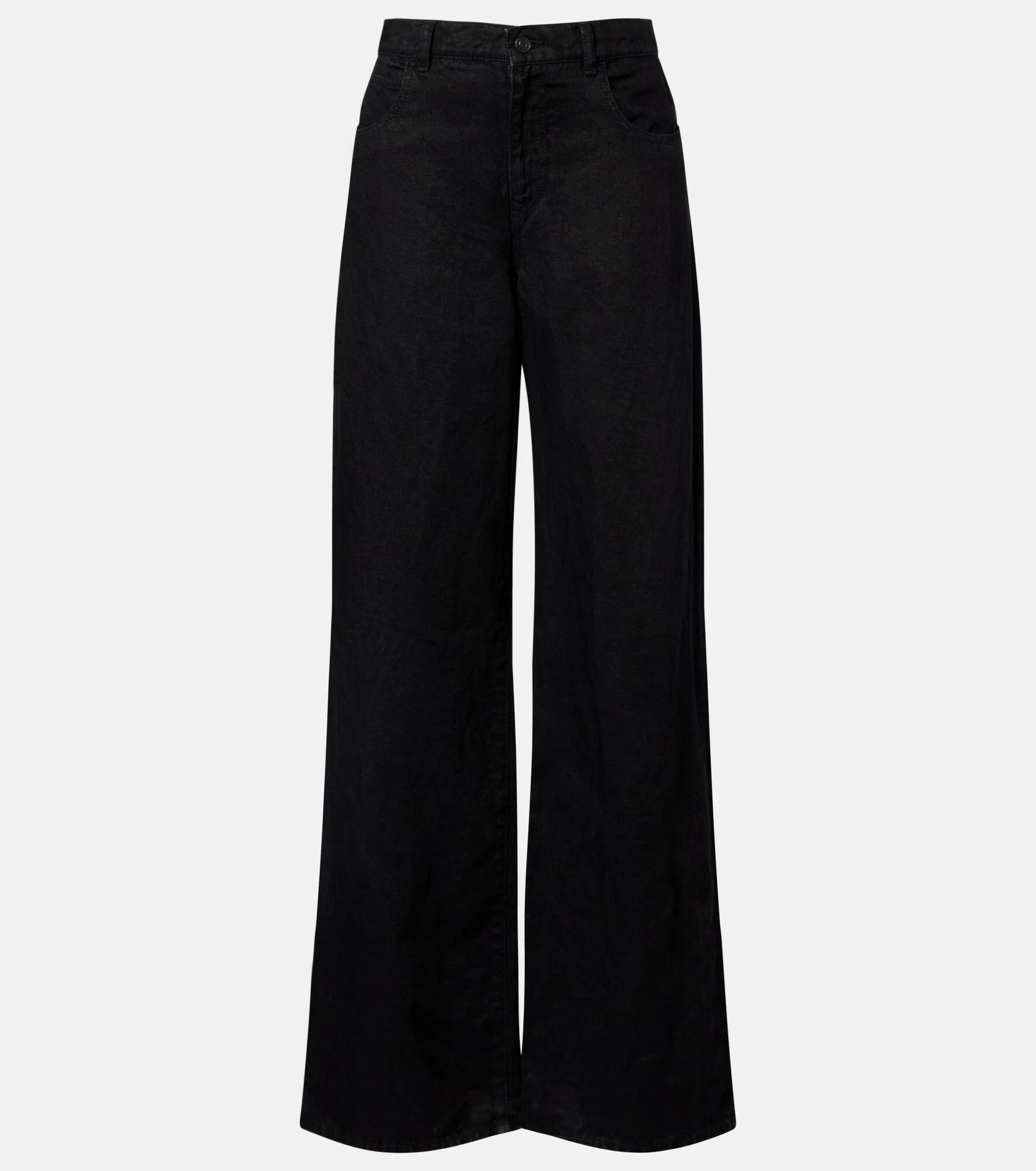 Eglitta linen wide-leg jeans - 1