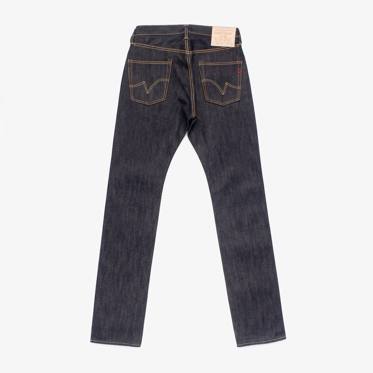IH-555-XHS 25oz Selvedge Denim Super Slim Cut Jeans - Indigo - 5