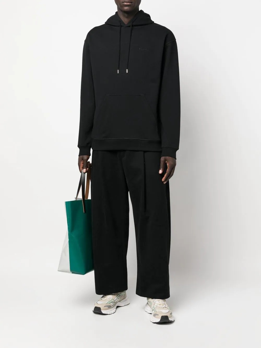 National logo-embroidered hoodie - 2
