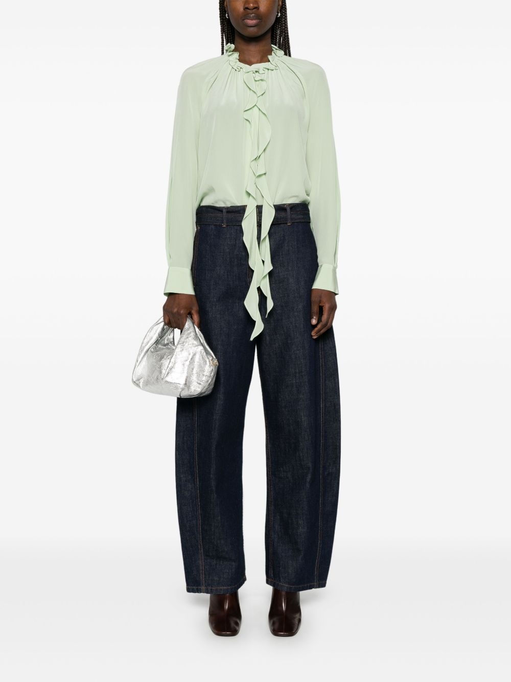 ruffled shirt - 2