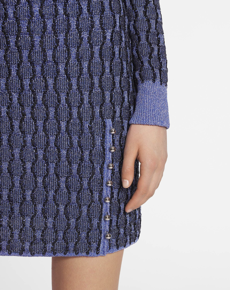 SHORT SKIRT IN LUREX JACQUARD 5
