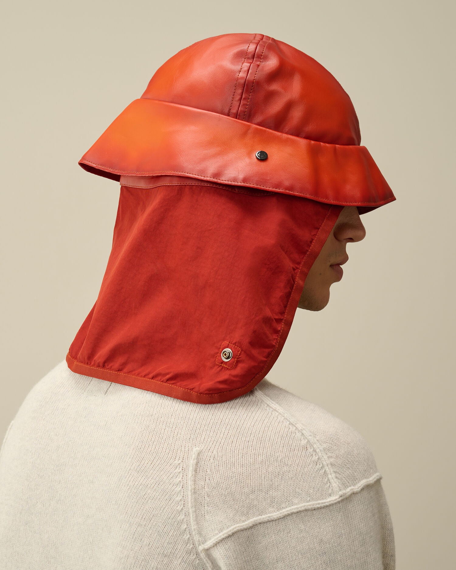 Bi-Film Neck Flap Bucket Hat - 3