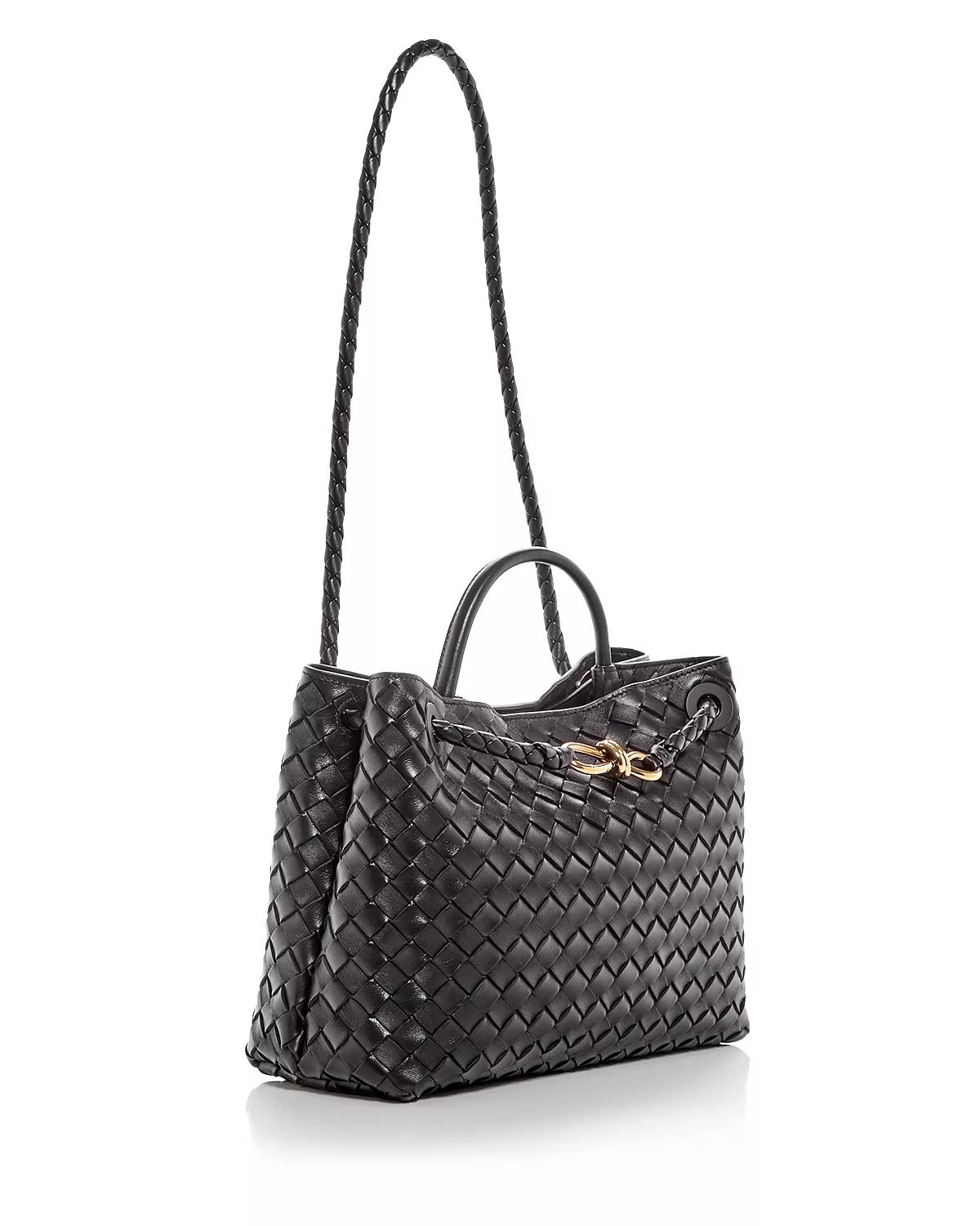 Andiamo Medium Woven Shoulder Bag - 4