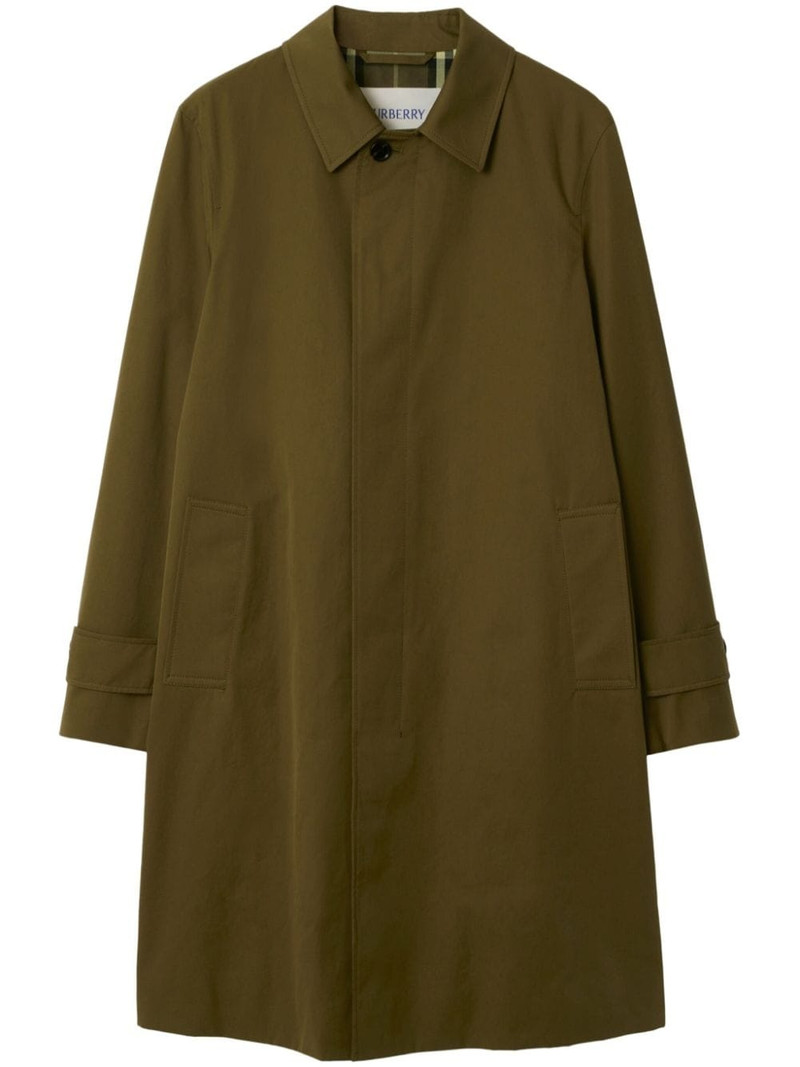 gabardine car coat 1