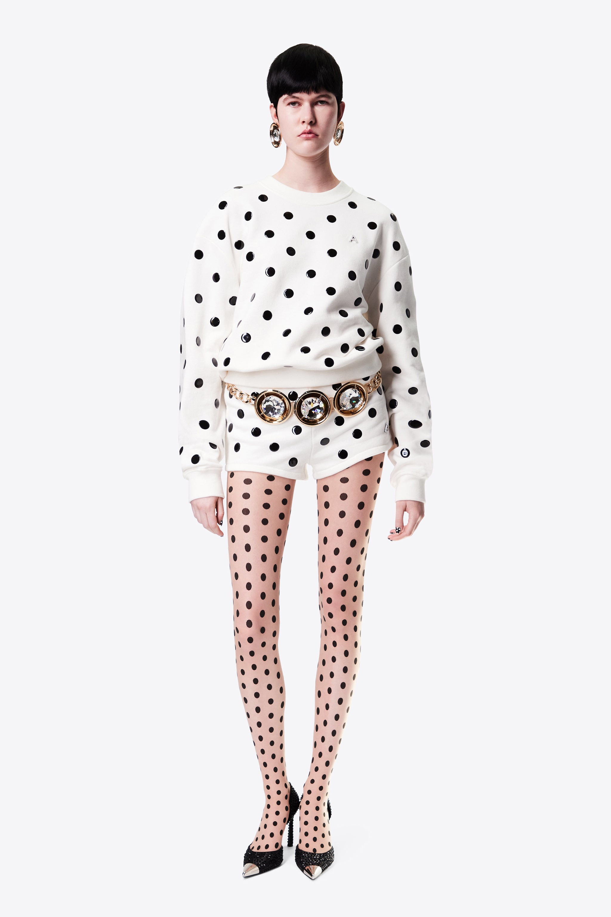 POLKA DOT SWEATSHIRT - 3