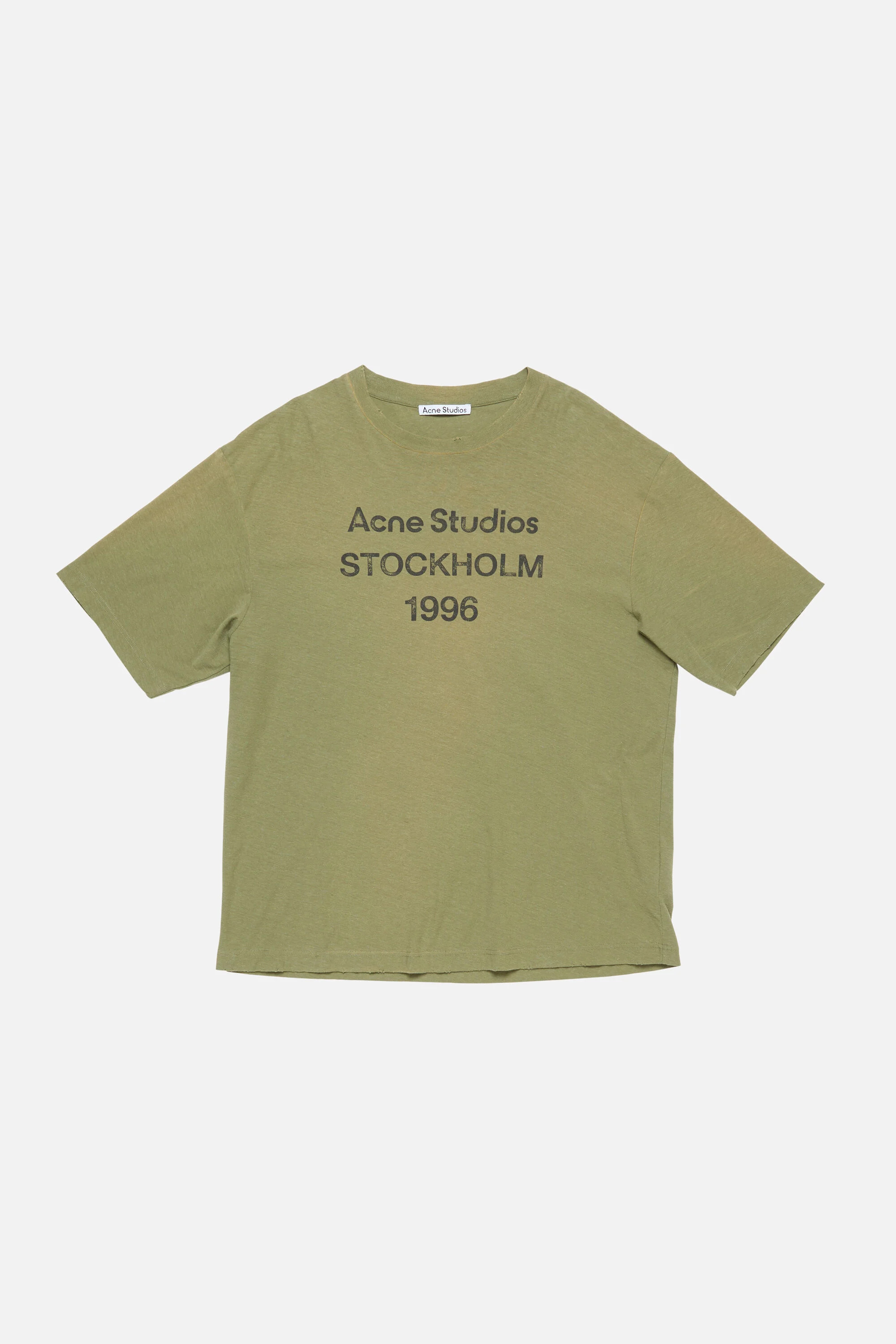 Logo t-shirt - Relaxed fit - Olive green - 6
