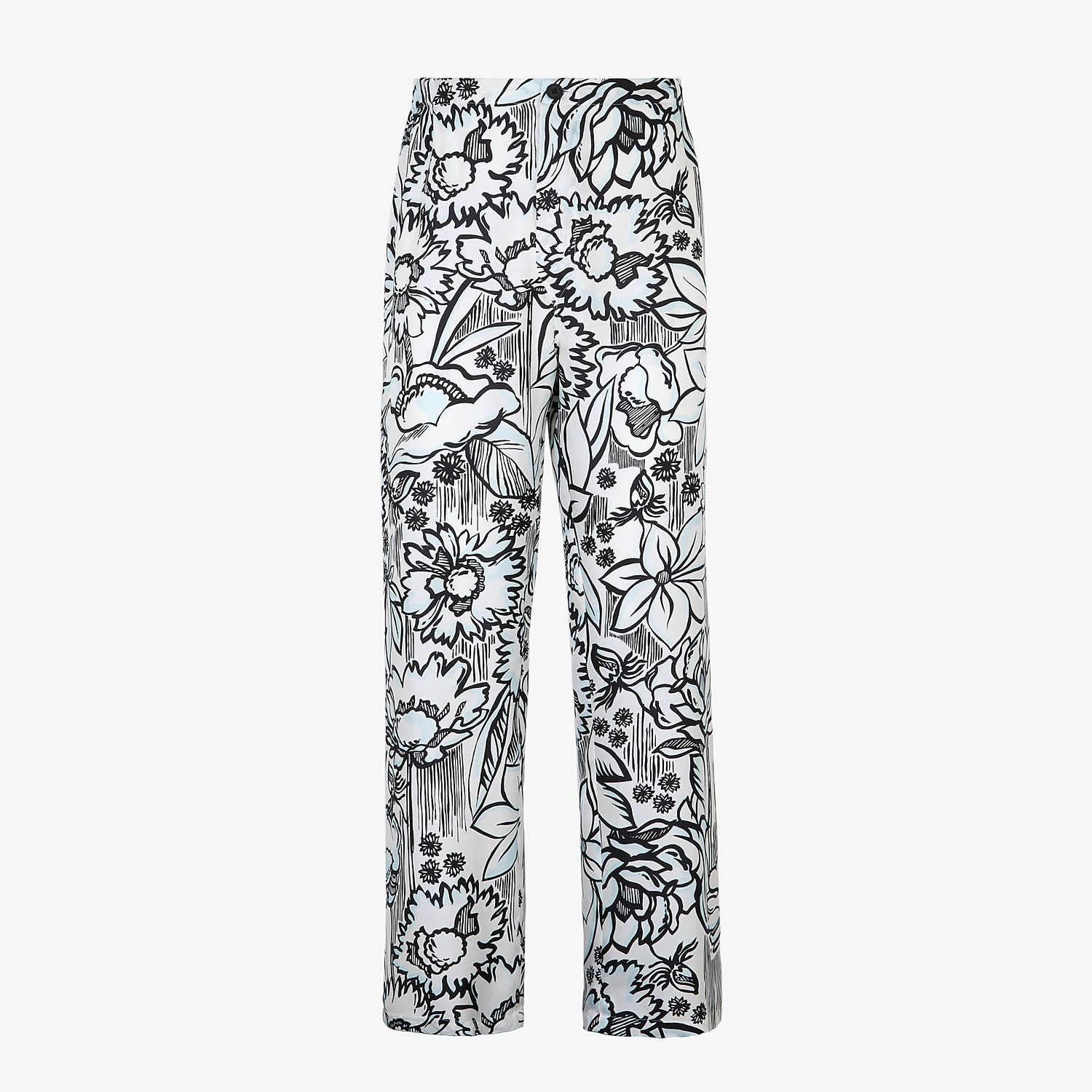 Fendi Roma Joshua Vides silk pants - 1