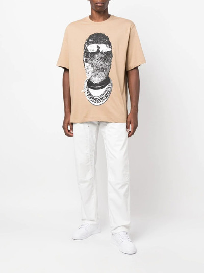 ih nom uh nit balaclava-print detail T-shirt outlook