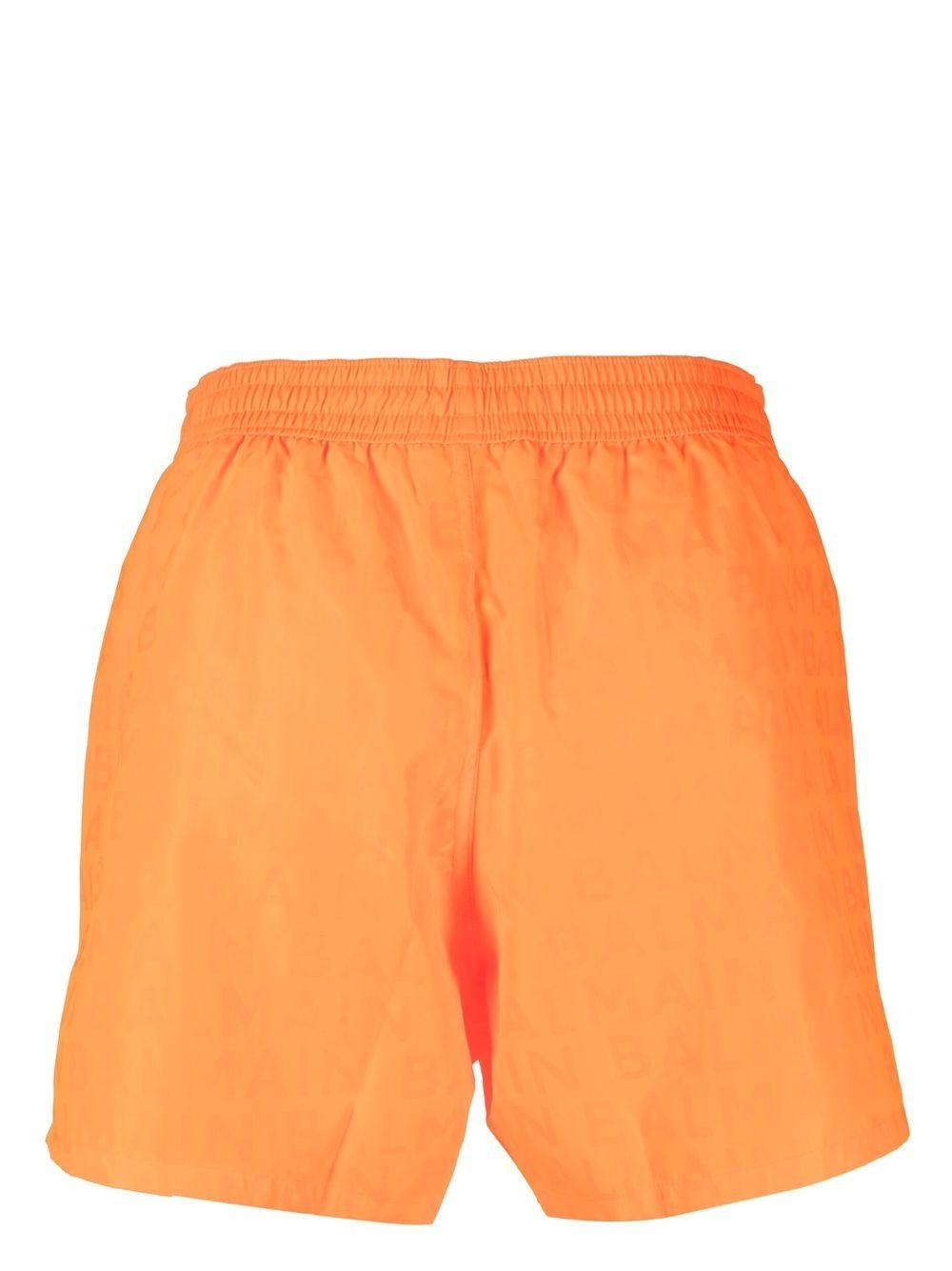 logo-print drawstring swim-shorts - 2