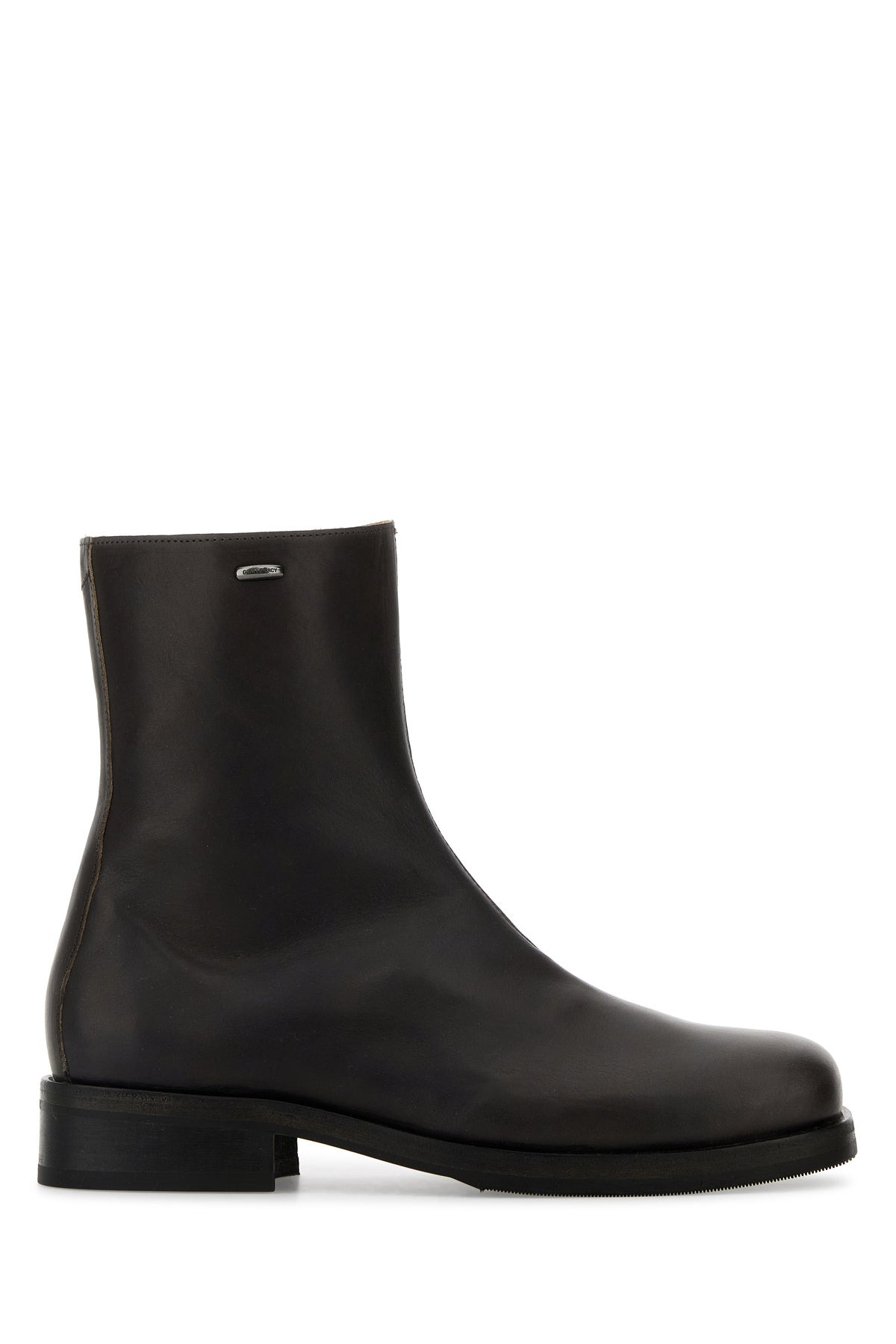 Chocolate leather Camion ankle boots - 1